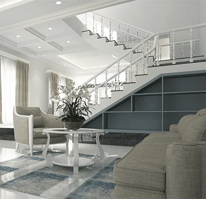 Luxury interior remodel of home